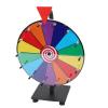 11.8 Inch Color, 14 Slots Wheel Fortune Game with Stand, Table Spinner Wheel for Holiday Activities, Party, Classroom or Home view 3