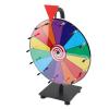 11.8 Inch Color, 14 Slots Wheel Fortune Game with Stand, Table Spinner Wheel for Holiday Activities, Party, Classroom or Home view 4