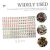 Hemoton 1set Travel Portable Miniature Mahjong Set Compact Chinese Mahjong Game for Camping Outdoor Parties and Travel Complete Accessories for Joyful view 2