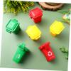CORHAD 6pcs Boys and Girls Garbage for Boy Girl Activities Small Garbage Can Lid view 4