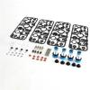 1Set Aluminum Alloy Hydraulic Shock Absorber for Tamiya RC Car GF-01/G6-01/WR-02/XV-01 Long Shock Absorber view 2