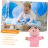 Abaodam Adorable Plush Pig Hand Puppet for Interactive Early Educational for Parent Playtime Great for Role Playing and Storytelling view 2