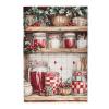 CDSASHCA Classic Glass Preserve Jar with Checkered Lid 1000 Piece Adult Wooden Puzzle - Retro Pantry Puzzles,Pieces Fit Together Perfectly,Spell Out Your Dream Kingdom,Gifts fro Friends,Family view 1