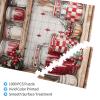 CDSASHCA Classic Glass Preserve Jar with Checkered Lid 1000 Piece Adult Wooden Puzzle - Retro Pantry Puzzles,Pieces Fit Together Perfectly,Spell Out Your Dream Kingdom,Gifts fro Friends,Family view 3