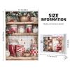 CDSASHCA Classic Glass Preserve Jar with Checkered Lid 1000 Piece Adult Wooden Puzzle - Retro Pantry Puzzles,Pieces Fit Together Perfectly,Spell Out Your Dream Kingdom,Gifts fro Friends,Family view 4
