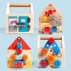 Biottro Kids Tool Set, Wooden Tool with Box Montessori Educational Pretend Construction Toy for 3 4 5 6 Year Old Boys Girls view 3
