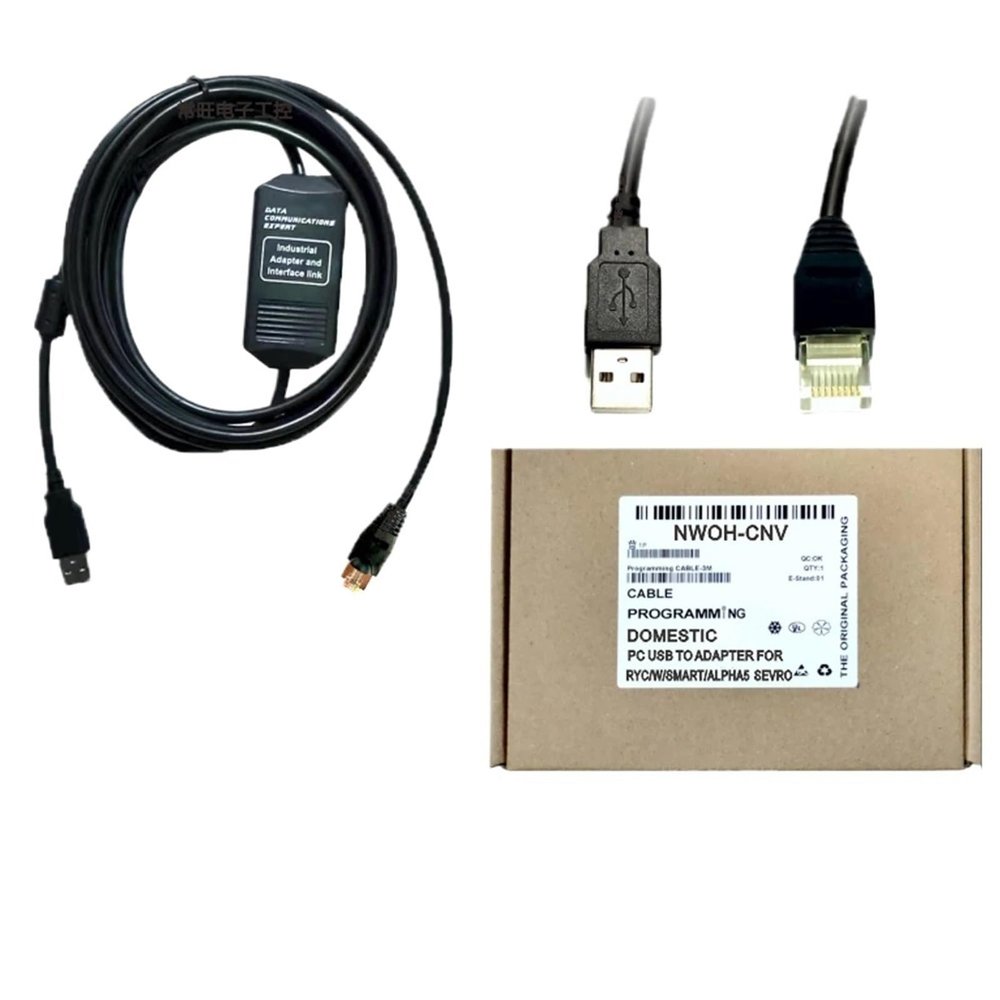 YMZYEKB NWOH-CNV for RYC/W/Smart/ALPHA5 Series Servo Server USB Port Debugging RYC751D3-VVT2 RYH152F5-vv2 Download Cable