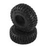 4pcs 60mm 1.0" Soft Rubber Tire Tyre All Terrain for 1/18 1/24 RC Crawler Car Upgrade Parts view 2