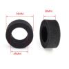 for WPL MN86 for MN99s for Tamiya 1/10 1/12 1/16 4PCS Insert Foam Sponge 74mm*45mm*30mm Wheel Tire RC Car Spare Parts RC Car Parts view 2