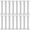 VOSAREA 16pcs Mini Roman Pillars Decorative Dollhouse Column Figurines Micro Landscape Model for Dollhouse Tabletop Decoration and Photo Props Elegant Miniature Statues view 1