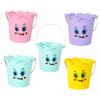 Alipis 5Pcs Thick Beach Buckets Portable Small Sand Buckets for Multi Purpose Sand Playing Tools Random Colors for Water Play and Digging view 1