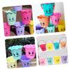 Alipis 5Pcs Thick Beach Buckets Portable Small Sand Buckets for Multi Purpose Sand Playing Tools Random Colors for Water Play and Digging view 3