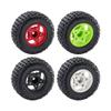 4Pcs 109mm 1/8 1/10 Short Course Truck Tire with 12mm 14mm 17mm Hex(Green) view 4