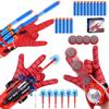 FULIM 3 Sets Spider Web Shooters, Superhero Web Shooter for Kids, Cosplay Launcher Gloves with Wrist Toy Set, Imaginative Play Toy for 3 4 5 6 7 8 Year Old Boy view 1