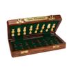 12-inch Personalized Wooden Chess Set with Golden Plaque  Magnetic Folding Travel Chess Board, Leather Sling Bag, Extra Queen  Travel-Friendly, Chess Set, Great for Gifts view 1
