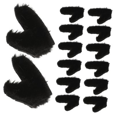 ARTIBETTER 50pcs Antlers Hair Accessories for DIY Headband Decoration Cute Christmas Crafts Versatile Embellishments for Boys and Girls and Adults Faux Design