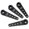 for 1/10 4PCS 37Mm 25T Metal Extension Steering Servo Arm Horn RC Car Crawler Parts Black Replacement Parts Upgrade Accessories RC Car Repair Kit view 2