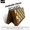 Handcrafted Wooden Magnetic Chess Set Natural Finish with Bonus Black & White Queen Pieces Gift for Game Nights, Travel & Chess Lovers view 2
