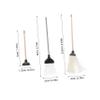 CIYODO Dollhouse Mini Mop Broom and Plunger 1 Set of Miniature Cleaning Tools for Dollhouse Bathroom view 2