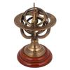 Brass Nautical Armillary Sphere 6" Armillary Brass Zodiac Sphere Globe Vintage Desk Top Armillary view 2
