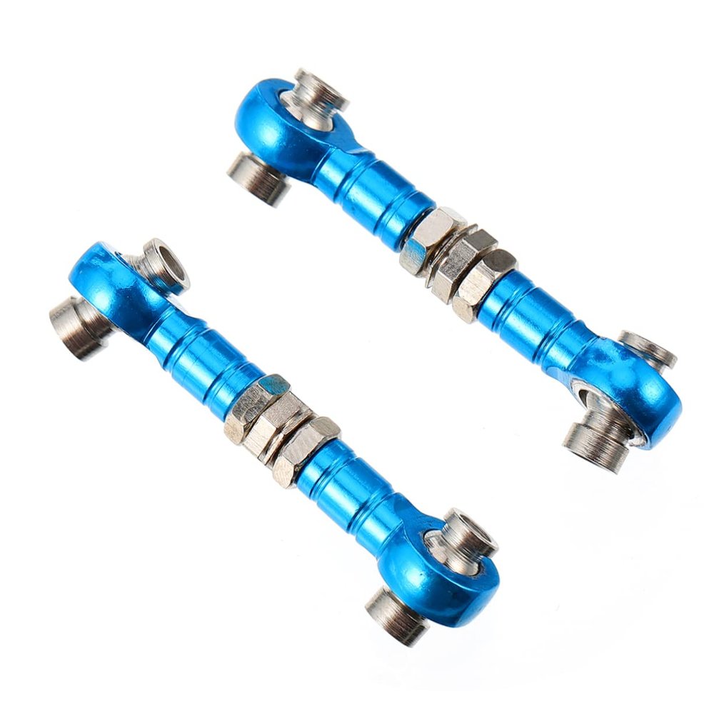 Cabilock Rc Car Truck Accessories 2pcs Steering Linkage Rod Turnbuckle Rod Linkage Process