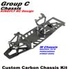 Custom Carbon Chassis kit for Tamiya 1/10 Group C Chassis Porsche956/MAZDA787B view 2