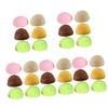 Abaodam 24pcs Realistic Ice Cream Model Lifelike Dessert Simulation for Photography Props Party Decorations and Display Uses Fake Ice Cream Treats view 1