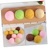 Abaodam 24pcs Realistic Ice Cream Model Lifelike Dessert Simulation for Photography Props Party Decorations and Display Uses Fake Ice Cream Treats view 2
