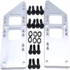 1 Set LS Engine Mounts+LS Swap Motor Mounts Adapter Plates Billet Aluminum Fits for LS1 LS3 LS2 LQ4 LQ9 LS6 L92 L99 L33 LR4 Billet Aluminum for SBC Vehicle to LS Engine view 3