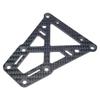 Custom Carbon Front Lower Plate for Tamiya 1/10 Group C Chassis MAZDA787B/Mercedes Benz C11/Porsche956 view 1