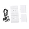 Angoily Controller Dual Charging Station Gamepad Charger Rechargeable Batteries Portable Charger for view 1