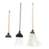 YARNOW 1set Miniature Dollhouse Cleaning Set Realistic Mop Broom and Toilet Plunger for Dollhouse Bathroom Decor Accessory Miniature Scenes view 1