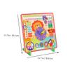 SUPVOX 1Set Multifunctional Educational Clock for Weather and Month Matching Learning Tool Early Childhood Development Plaything Random Color view 4