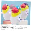 Yardwe 4pcs Penguin Shape Tumbler Toys Inflatable Animal Statues Safe Pvc Material Christmas Inflatable Ornaments Boys and Girls Toys view 3
