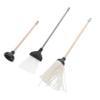 SUPVOX 1set Miniature Dollhouse Cleaning Set Broom Mop Plunger for Dollhouse Decor Realistic Bathroom Accessories Kit for Spaces Easy to Clean