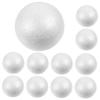 Homoyoyo 20pcs Round Solid Foam Balls Craft Balls Boy Girl's DIY Craft Models Ornaments Winter Christmas Decor view 1