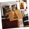 Cabilock Chinese Blessing Amulet Card Taisui Amulet for Compact Lightweight Detailed Workmanship Portable Feng Shui Charm for Luck and view 3