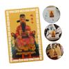 Cabilock Chinese Blessing Amulet Card Taisui Amulet for Compact Lightweight Detailed Workmanship Portable Feng Shui Charm for Luck and view 4