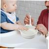 ERINGOGO Unique Cartoon Silicone Bowl for Kindergarten Use Space-saving Easy to Clean Grey view 2