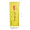 Angoily 9pcs Chinese Tai Cards Auspicious Amulet Cards for Traditional Feng Shui Plaque for Luck and Success Family and Friends view 2