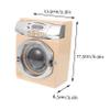 FOYTOKI Adorable Mini Washer Machine Portable Laundry Toy for Boys and Girls Plastic Material view 2