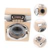 FOYTOKI Adorable Mini Washer Machine Portable Laundry Toy for Boys and Girls Plastic Material view 3