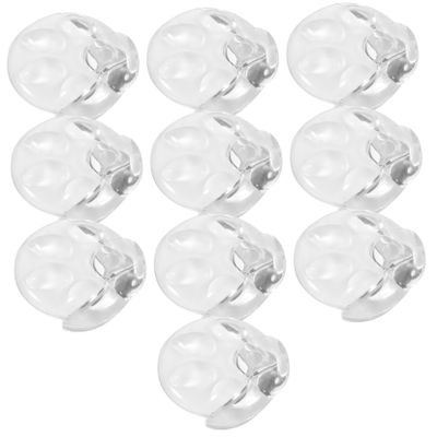10-Pack Soft Silicone Corner Protectors for Baby Safety Child Proofing Table Edge Guards Cushions for Furniture Bumper Covers Easy Installation