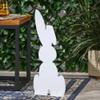 16 Inch Wooden Easter Bunny Cutout  Blank Wood Rabbit for DIY Crafts Yard Decor Garden Signs and Spring Home Decor view 1