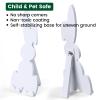 16 Inch Wooden Easter Bunny Cutout  Blank Wood Rabbit for DIY Crafts Yard Decor Garden Signs and Spring Home Decor view 2