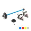 1/18 RC Car Upgrade Parts A949-B A959-B A969-B A979-B K929-B Metal Differential and Central Drive Shaft Assembly 27T 38T(Red) view 2
