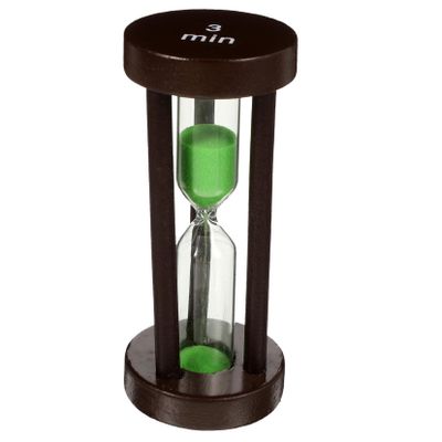 GRIRIW Sand Timer for Boys and Girls Decorative Hourglass Toothbrush Timer for Boys and Girls for Bathroom Games and Study Unique Design Random Sand