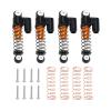 4pcs Metal Shock Absorber 32mm Oil Damper Compatible with 1/24 RC Crawler Car Upgrade Parts(B) view 1