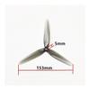20pcs/10pairs Compatible With 7x3.5x3 7035 7 Inch 3 Impeller Propellers 2806.5/2807 Motors 7 Inch FPV Drone Parts view 3