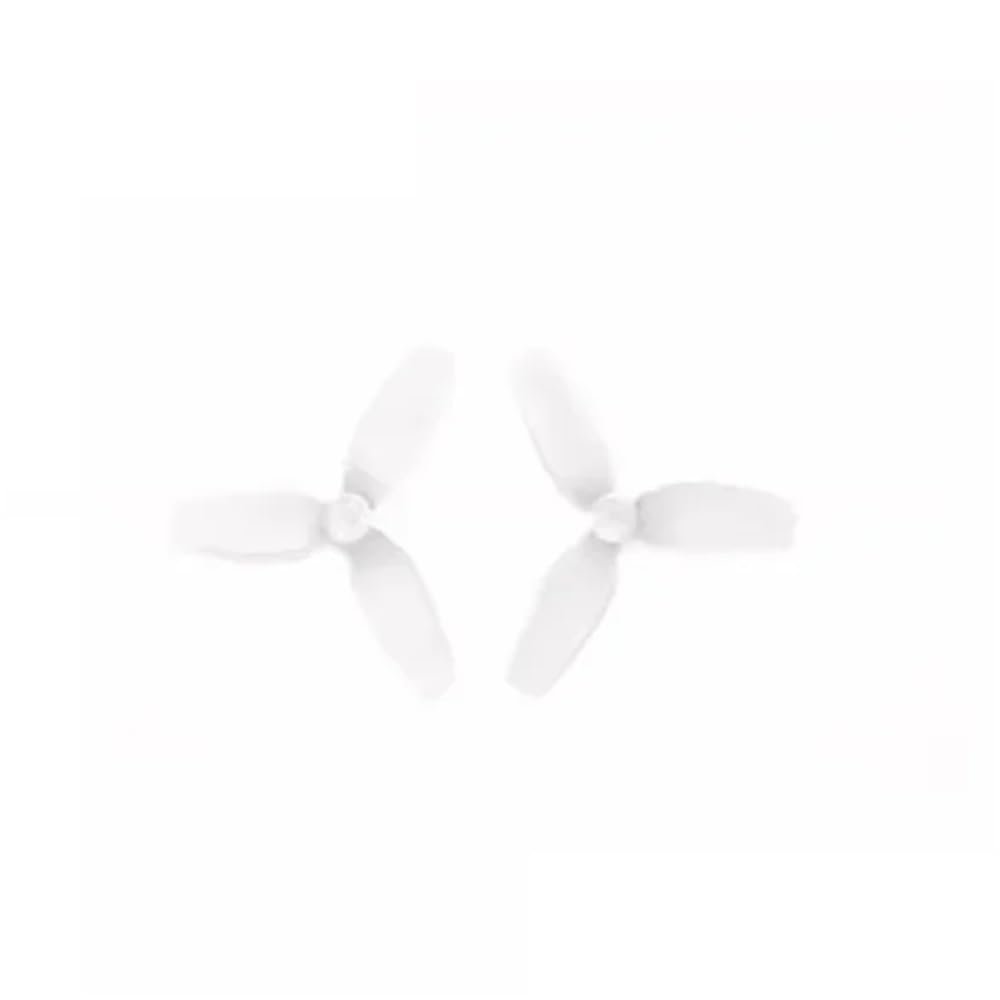 12 Pairs For 1.2 Inch Three Impeller Propeller 1.2x0.9x3(31MM)-1MM Positive And Negative Propeller RC FPV Drone Spare Parts(12pairs white)